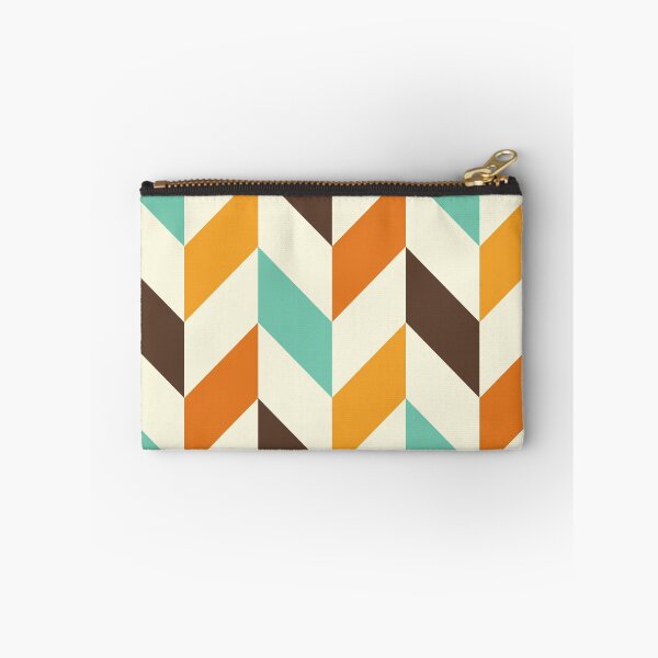 Item preview, minimalist half chevron mid century pattern designed and sold by neopop.