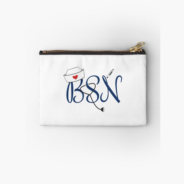 Item preview, BSN nurse art - navy designed and sold by Shelley Winters.