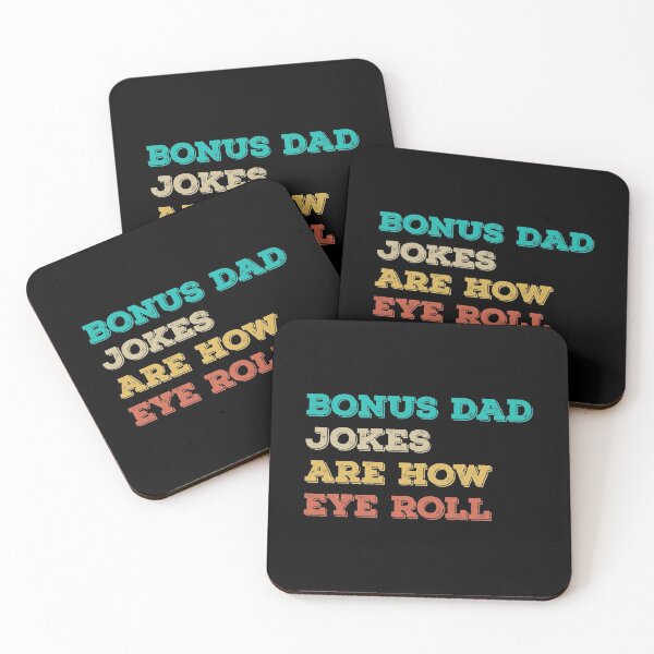 Item preview, Bonus Dad Jokes Are How Eye Roll - Step Dad Fathers Day Gifts designed and sold by T-shirt For You.