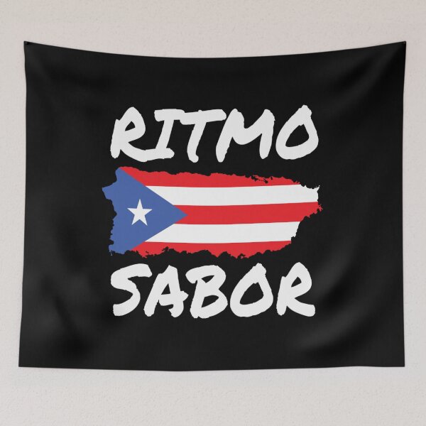 Item preview, Ritmo Sabor PR Flag Proud to be Puerto Rican T Shirt Merch designed and sold by PRINTS2HOT.