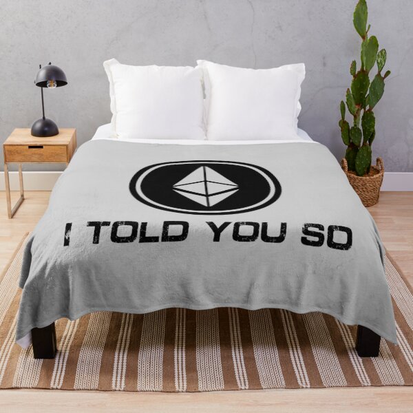 Item preview, Ethereum I told you so designed and sold by FauzIDEA.