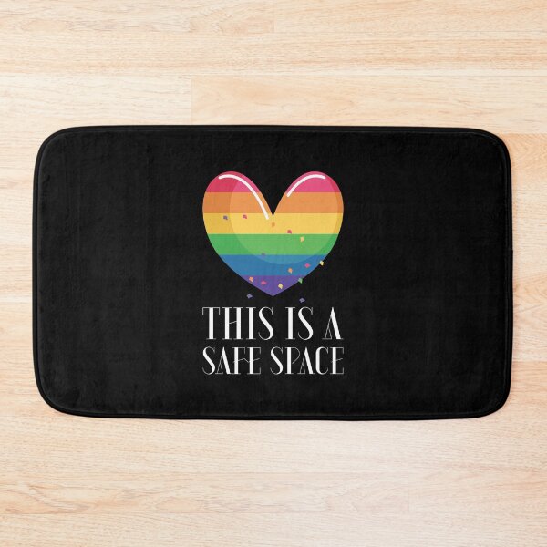 Item preview, LGBT Pride Month - Safe Space For Everyone - Heart designed and sold by crazycollective.