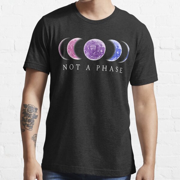 Not A Phase Bisexual Pride T Shirt For Sale By Wingmarks Redbubble