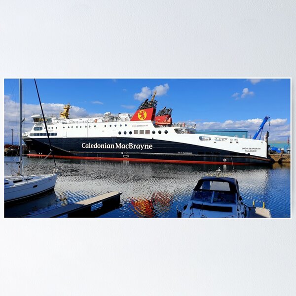 Item preview, MV Loch Seaforth designed and sold by PortPrints.