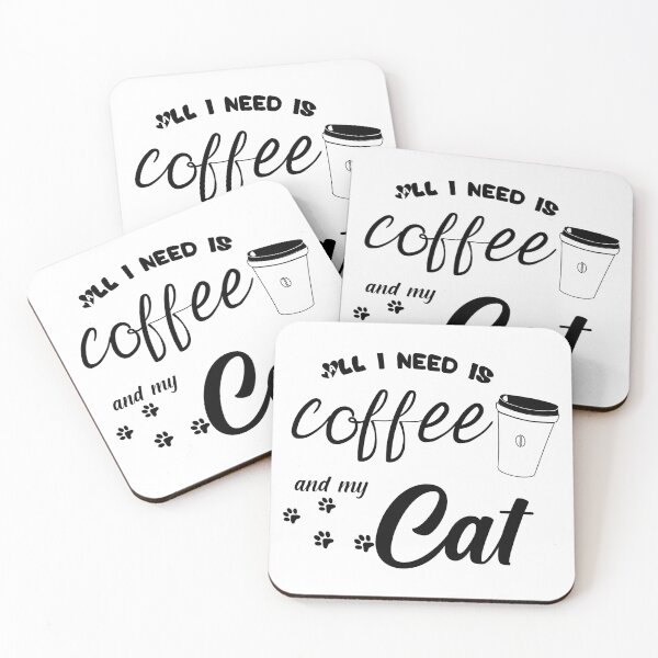 Item preview, coffee is all that i need and my cat cute coffee and cats lovers designed and sold by joy4shirt.