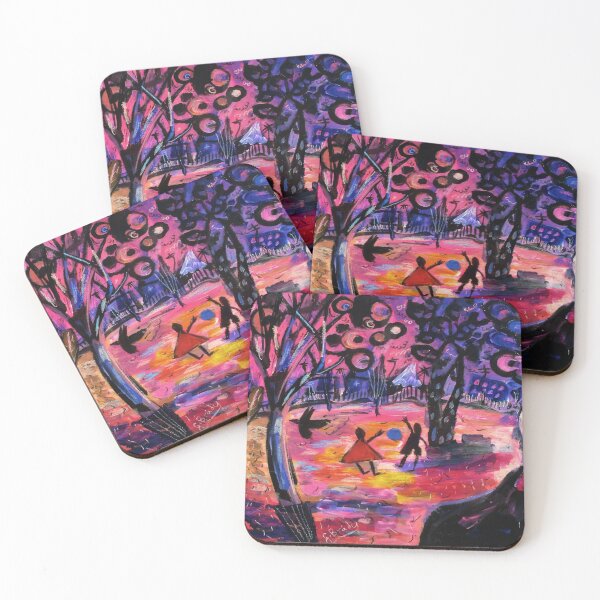 Item preview, mother and children at the park designed and sold by glennbrady.