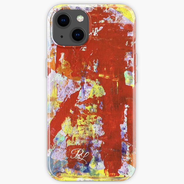 Yellow Abstract iPhone Soft Case