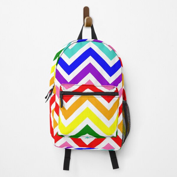 Item preview, Colorful Rainbow Zigzag Chevron Pattern designed and sold by Gsallicat.