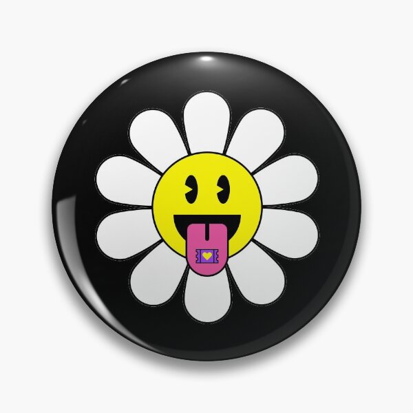 Item preview, Psychedelic Smiley Flower designed and sold by Liomal.