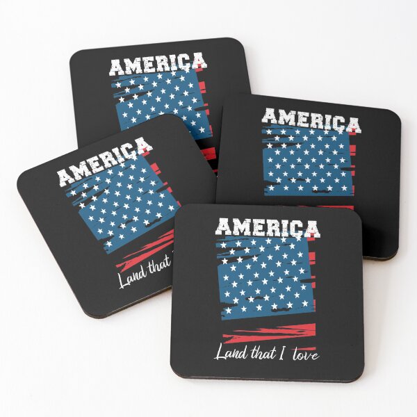 Item preview, America Land That I Love, American Flag designed and sold by orangeblue21.