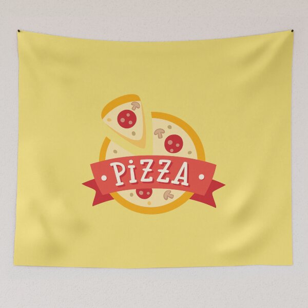 Item preview, Italian Pizza with salami and mushrooms designed and sold by Graphic-it.