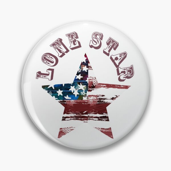 Item preview, Lone Star American Flag Star designed and sold by Designs By YL.
