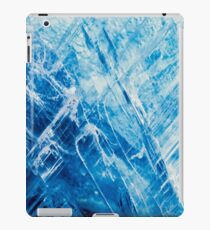 Blauer Kyanit iPad-Hülle & Klebefolie