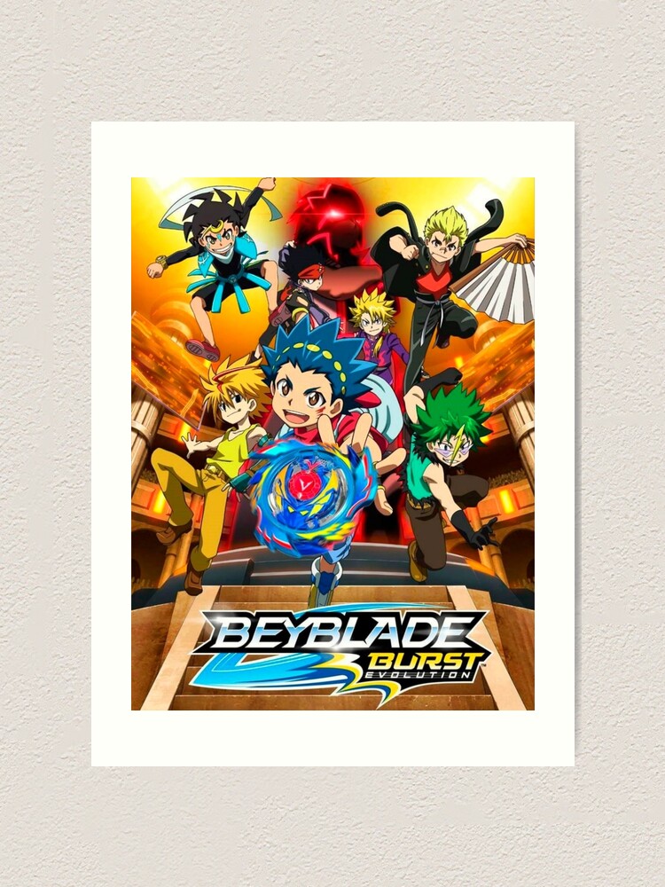 beyblade burst  Art Board Print for Sale by Creations7