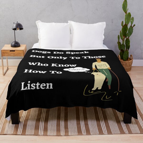 Item preview, Dogs Do Speak But Only Those Who Know How To Listen designed and sold by Zenith-capitis.