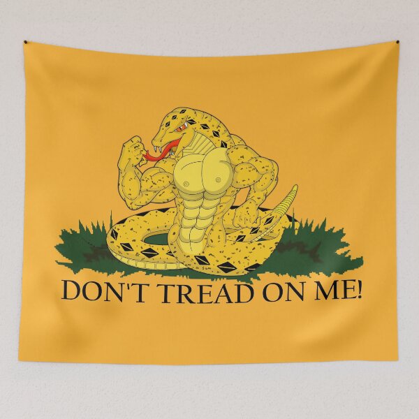 Item preview, Gadsden Snake designed and sold by TheJoblessCoder.