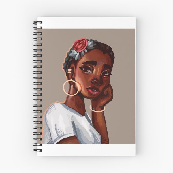 Item preview, Beautiful young woman portrait  designed and sold by HibiscusHeron.