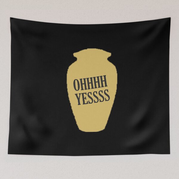 Item preview, The Undertaker Urn "OHHHH YESSSS" Logo designed and sold by collectupdead.