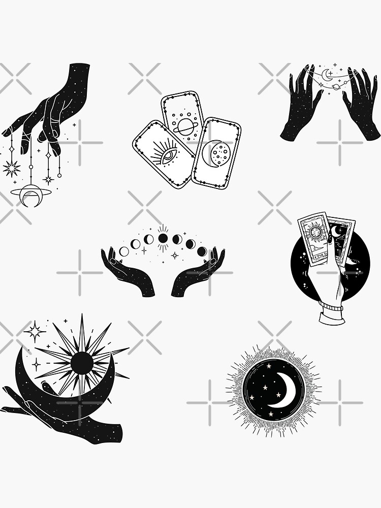 ☽ Witchy Stickers ☾ :: Behance