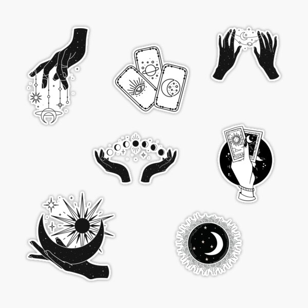 Celestial Witch Aesthetic Sticker Pack, Spell Magic Aesthetic, Modern  Witchcore Aesthetic Art, Witchy Stuff | Art Board Print