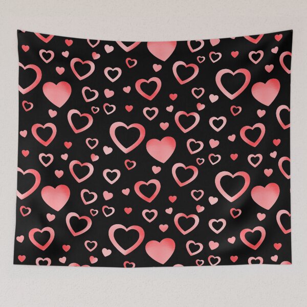 Item preview, Pink Heart Softy Pattern designed and sold by palaco210.