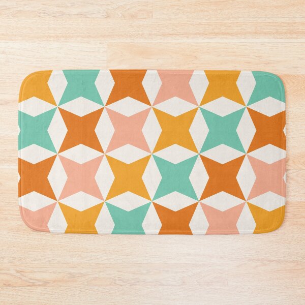 Item preview, minimalist mid century star pattern designed and sold by neopop.