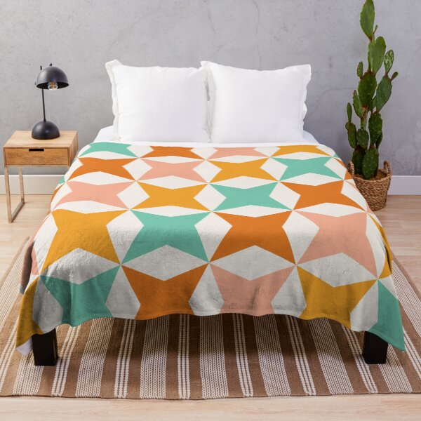 Item preview, minimalist mid century star pattern designed and sold by neopop.
