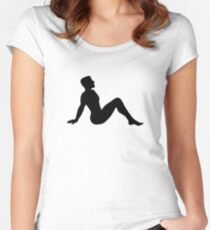 Camiseta entallada de cuello redondo Hombre de Mudflap