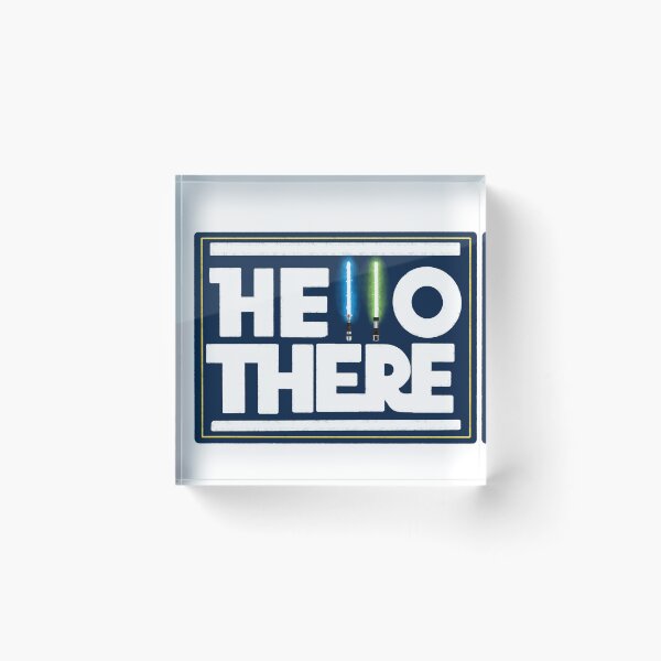 Item preview, Hello There Sticker designed and sold by olive-03.