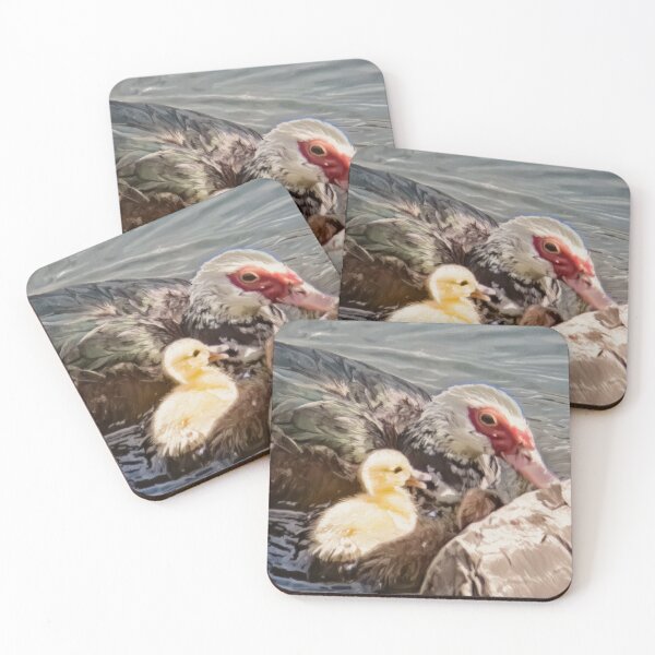 Item preview, Muscovy Duck & Ducklings designed and sold by Madelyn Paige.