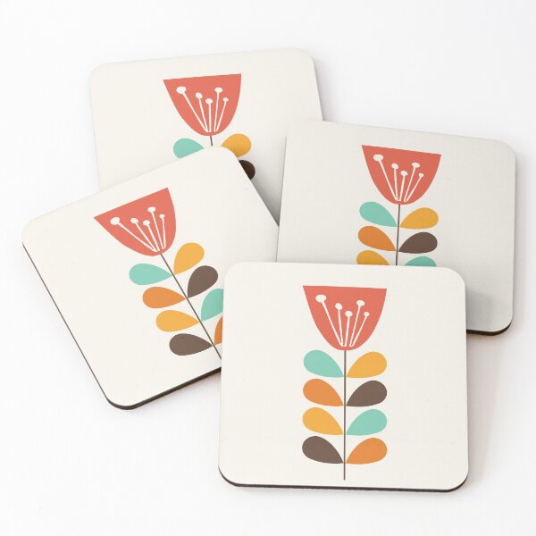 Item preview, Mid Century Flower designed and sold by neopop.