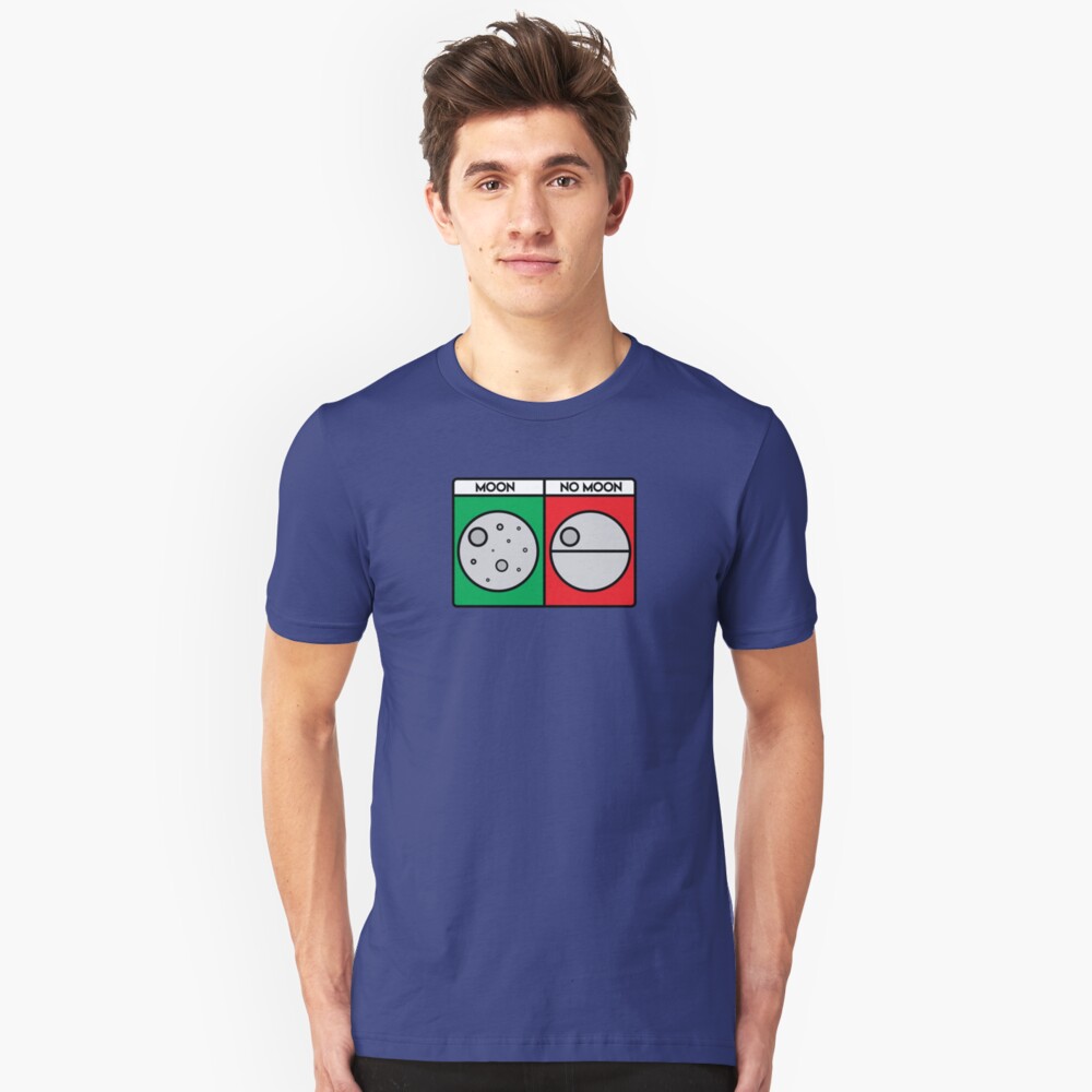 That's No Moon! Slim Fit T-Shirt