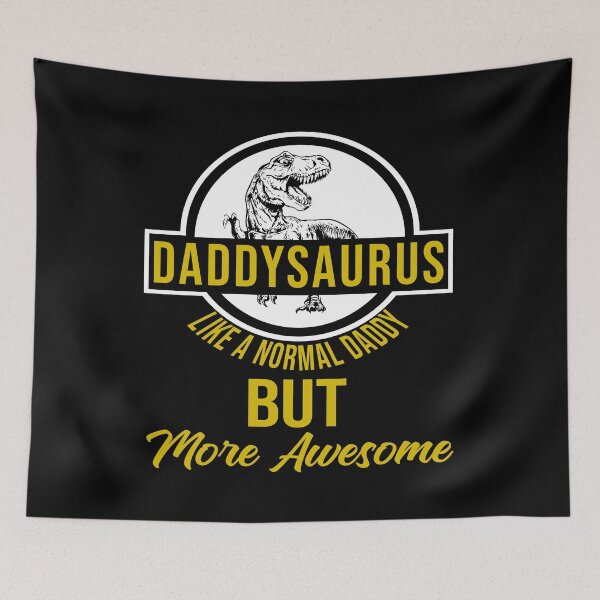 Item preview, Daddysaurus Like a normal Daddy but more Awesome , Fathers Day Shirts From Kids designed and sold by design880.