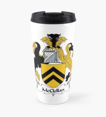 McClellan Coat of Arms / McClellan Family Crest Travel Mug