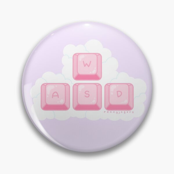 Item preview, WASD Keys designed and sold by Jenny Rogers.