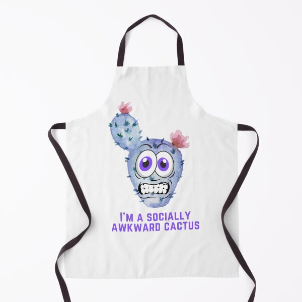 Item preview, I'm socially awkward cactus designed and sold by discoverystore.