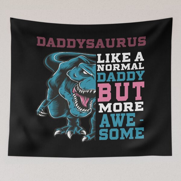 Item preview, Daddysaurus Like a normal Daddy but more Awesome - Fathers Day Shirts From Kids designed and sold by design880.