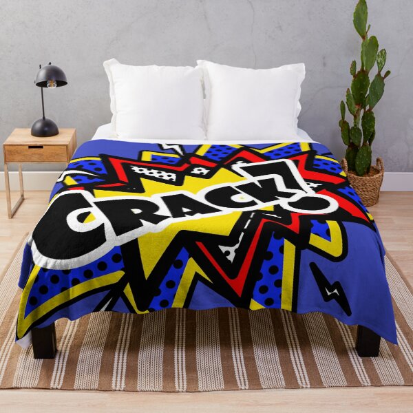 Item preview, Crack! Comic Book Pop Art - Word Art designed and sold by Apartment12.