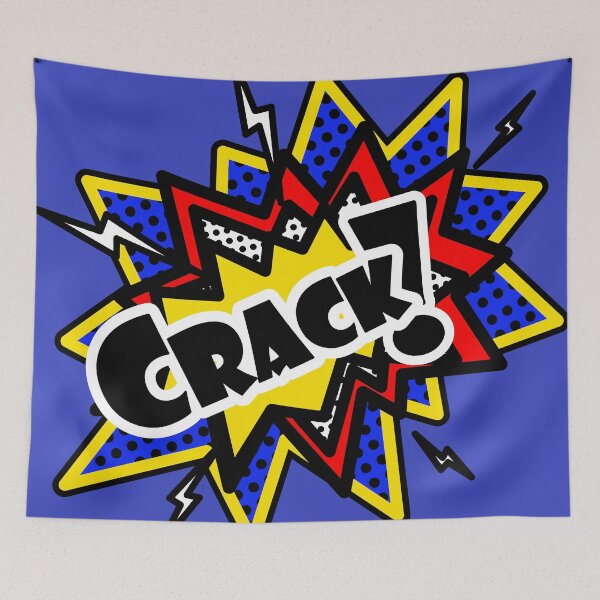 Item preview, Crack! Comic Book Pop Art - Word Art designed and sold by Apartment12.