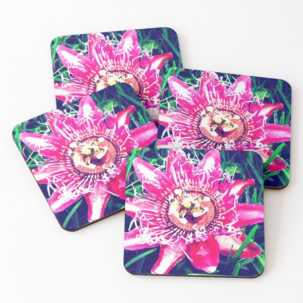 Item preview, Pink Passionflower designed and sold by taoaqui.