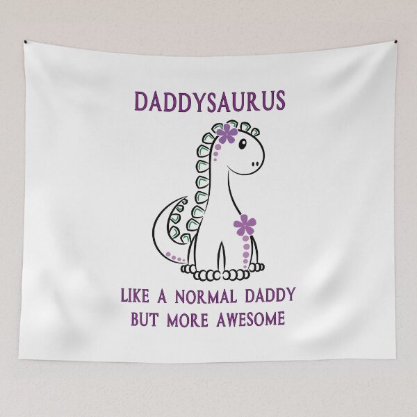 Item preview, Daddysaurus Like a normal Daddy but more Awesome - - Fathers Day Shirts From Kids designed and sold by design880.