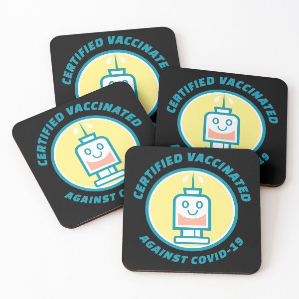 Item preview, Certified Vaccinated 5 designed and sold by Vancity Printees.