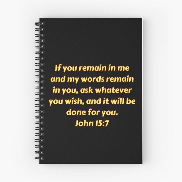 Item preview, Bible Verse John 15:7 designed and sold by Prayingwarrior.