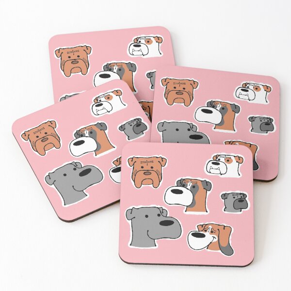 Item preview, Wrinkly Dogs (no names) designed and sold by SockDogDesigns.
