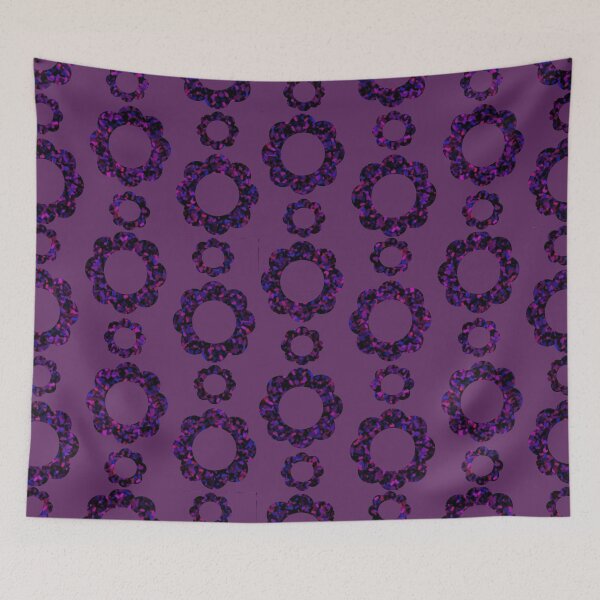 Item preview, Purple Speckled Flowers designed and sold by KDStout.