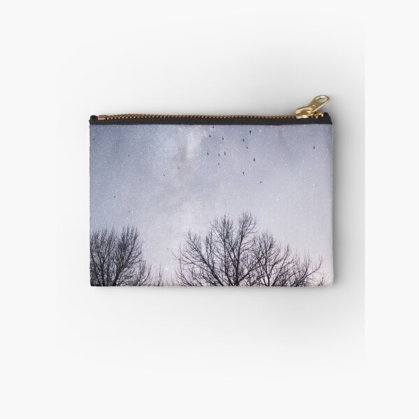 Item preview, Starry Sky and Birds Flying Over the Forest designed and sold by anthonylonder.