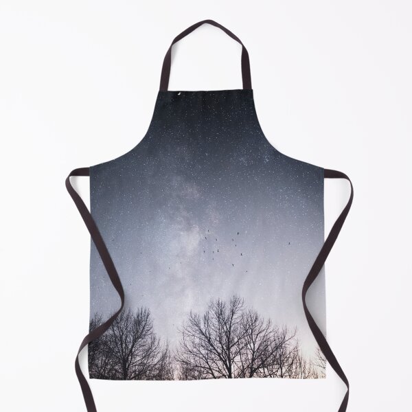 Item preview, Starry Sky and Birds Flying Over the Forest designed and sold by anthonylonder.