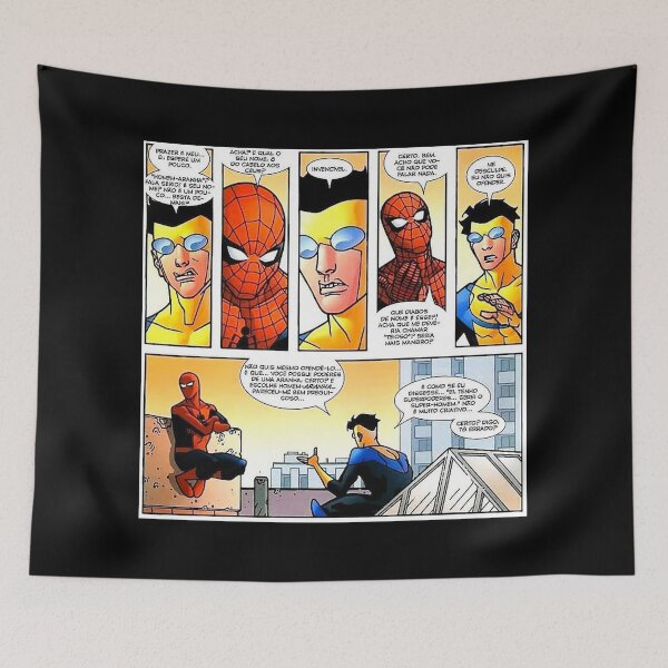 Artikelvorschau, comic red and yellow hero entworfen und verkauft von haliejerde.