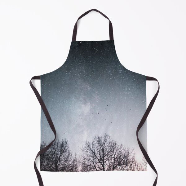 Item preview, Starry Sky and Birds Flying Over the Forest designed and sold by anthonylonder.
