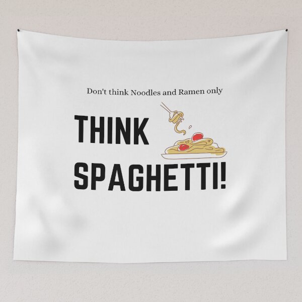 Item preview, Think Spaghetti designed and sold by Zenith-capitis.